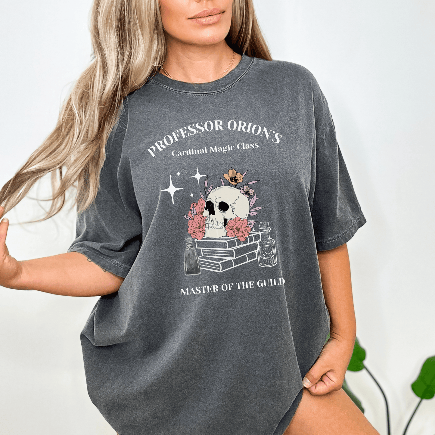 Professor Orion’s Cardinal Magic Class T-Shirt | Officially Licensed Zodiac Academy Dark
