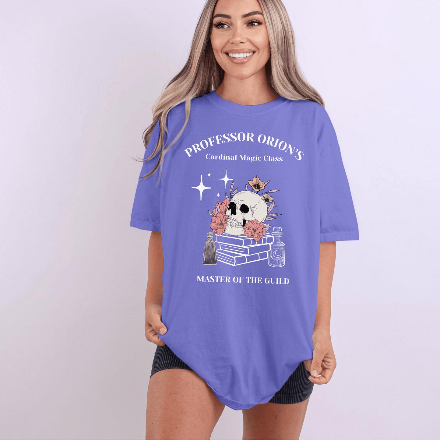 Professor Orion’s Cardinal Magic Class T-Shirt | Officially Licensed Zodiac Academy Dark