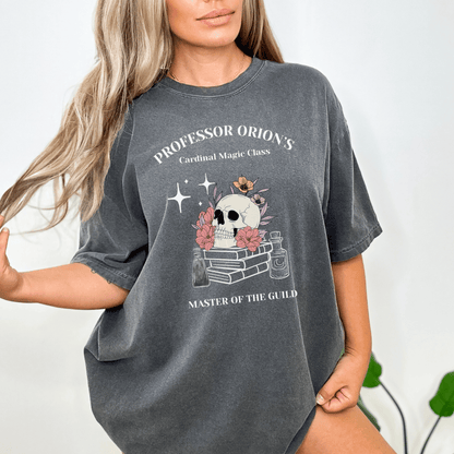 Professor Orion’s Cardinal Magic Class T-Shirt | Officially Licensed Zodiac Academy Dark