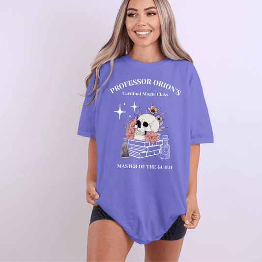 Professor Orion’s Cardinal Magic Class T-Shirt | Officially Licensed Zodiac Academy Dark