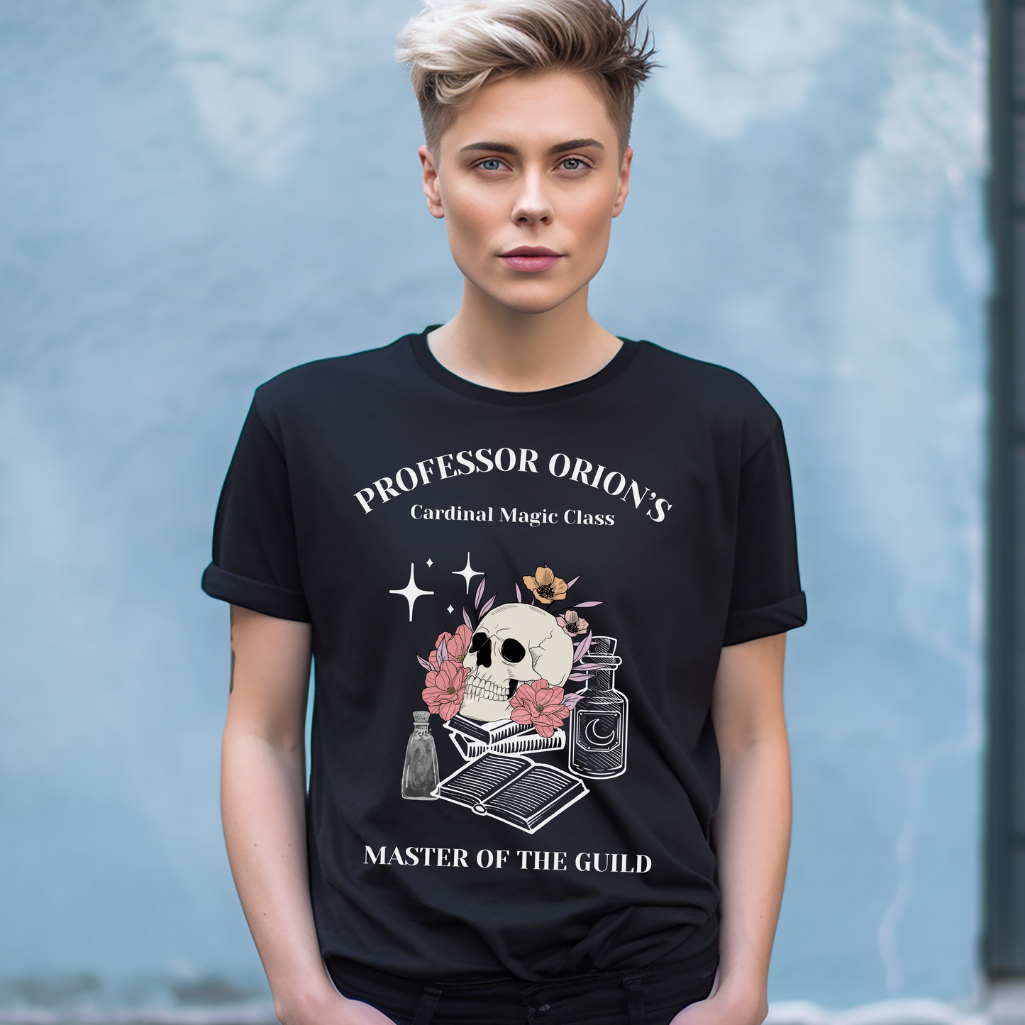 Professor Orion’s Cardinal Magic Class T-Shirt | Officially Licensed Zodiac Academy Dark